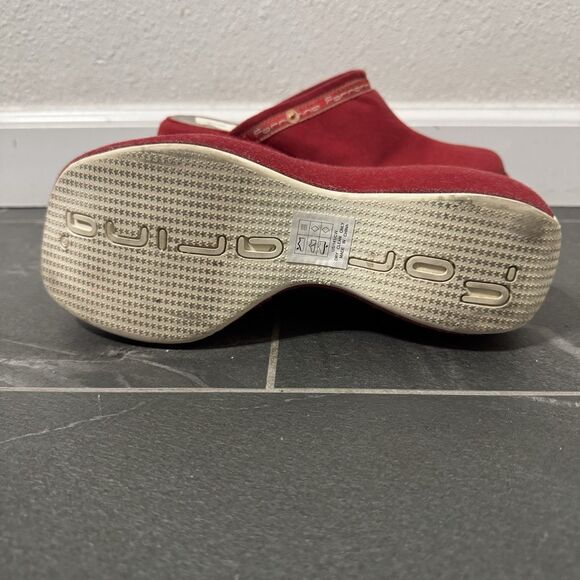 Fornarina Platform‎ Mules Rare Vintage Shoes Size 40 US 9.5 90s Bratz Cybergoth - Picture 6 of 7